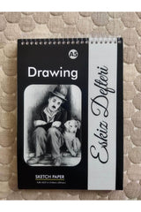 Çizim Defteri Sketchbook, Sketchpad, Eskiz Defteri, A/5 Boyutunda