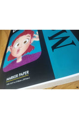 Marker Çizim Defteri, Eskiz Defteri, A4 Boyutunda