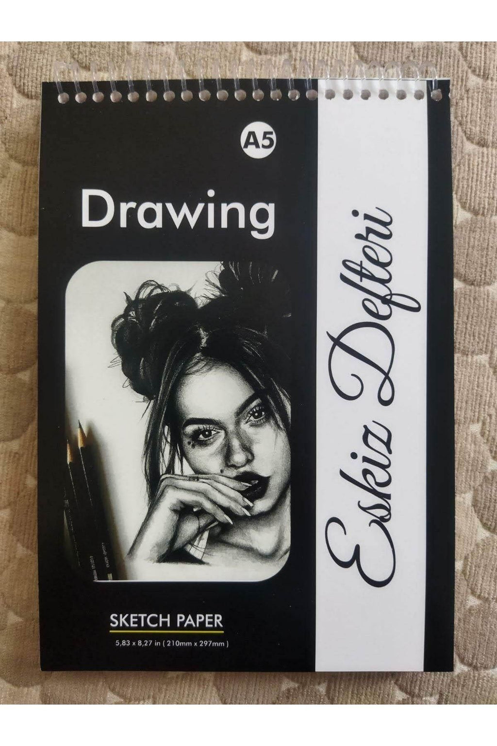 Eskiz Defteri, Çizim Defteri Sketchbook, Sketchpad, , A/5 Boyutunda
