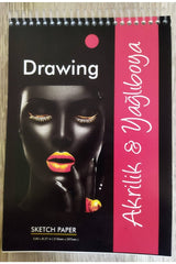 Sketchpad Sketchbook Yağlıboya Akrilik Boya Çizim Defteri