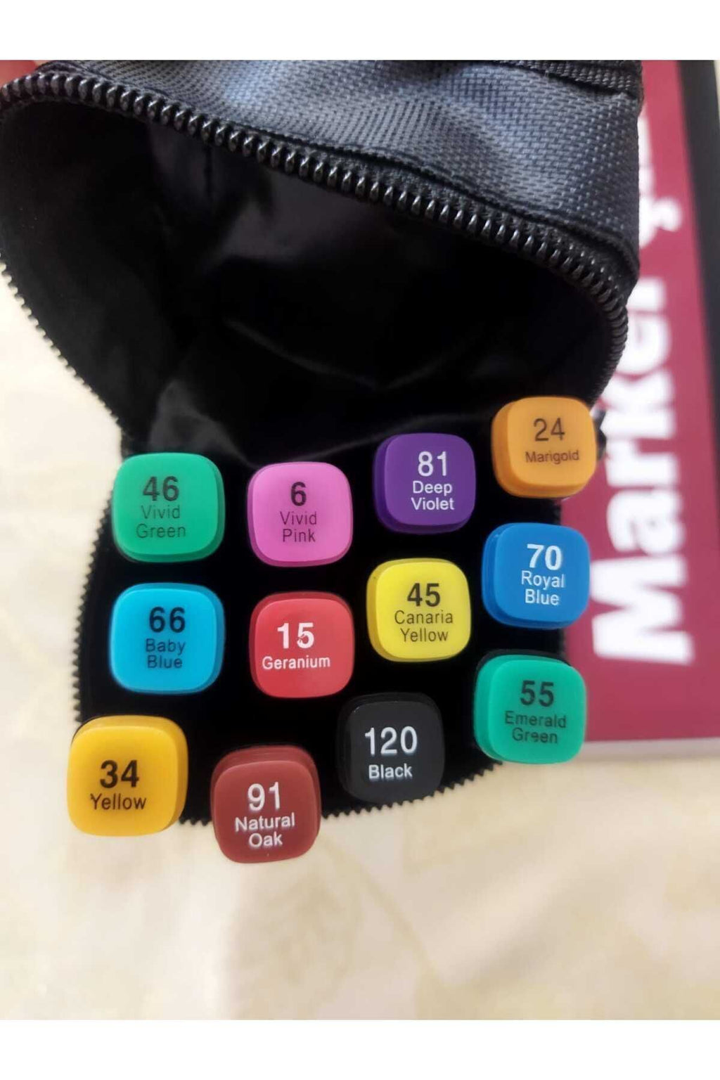 Marker Çizim Seti Touch Marker Kalem (ÇİFT UÇLU)
