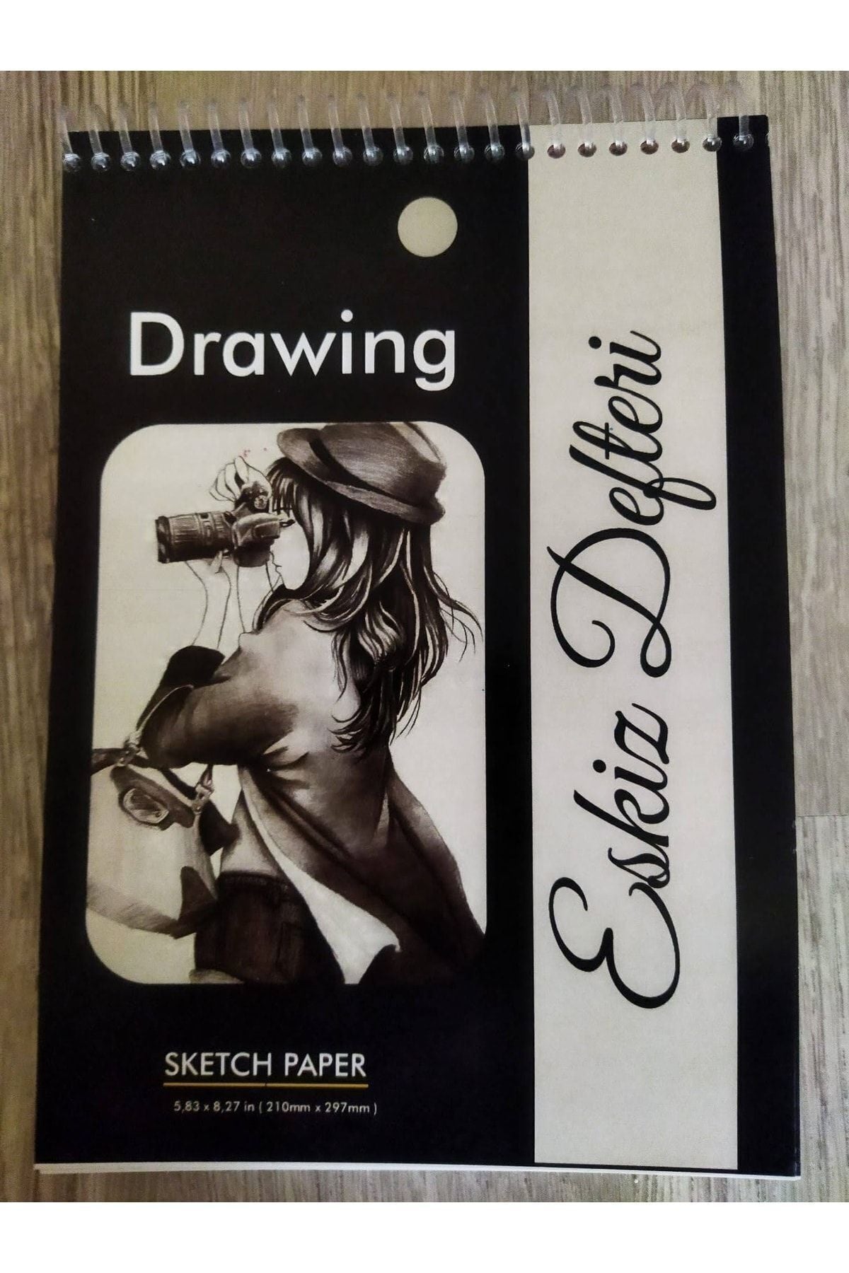 Eskiz Defteri, Çizim Defteri Sketchbook, A/5 Boyutunda