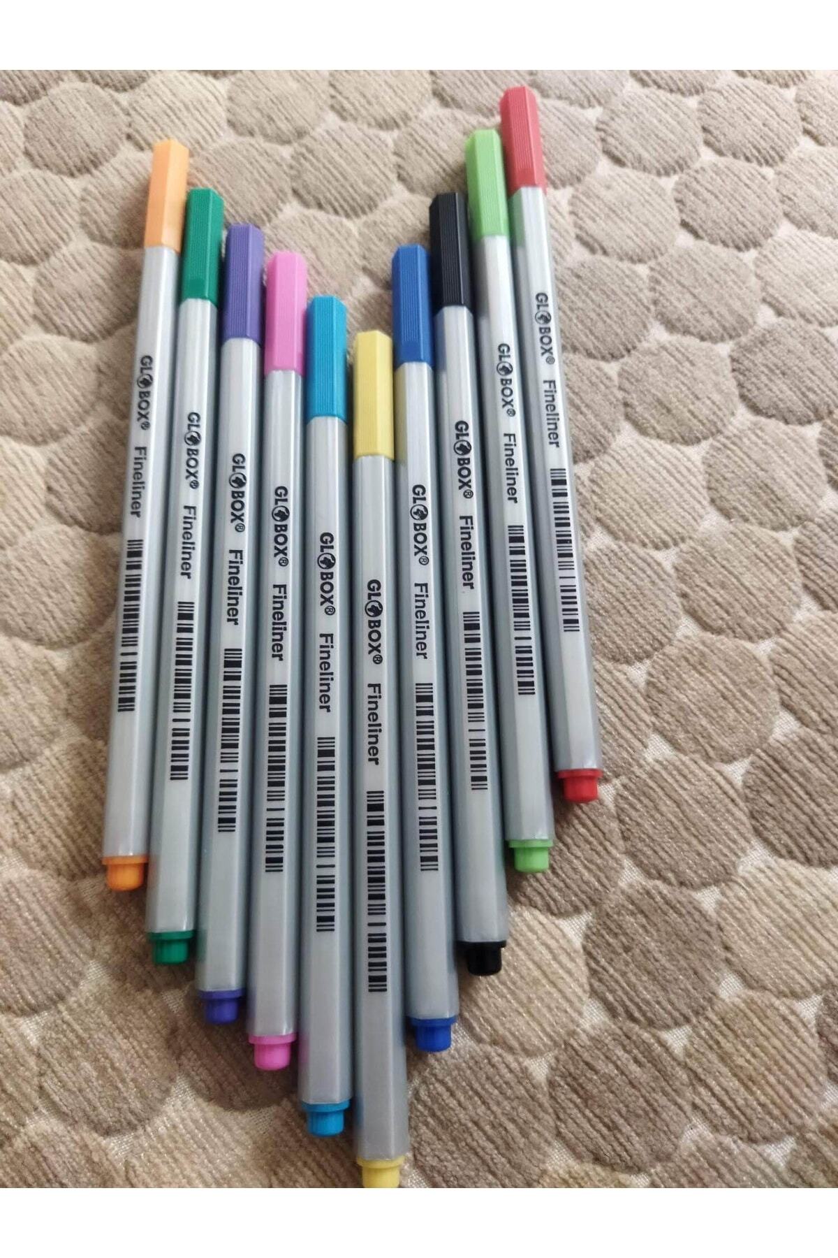 Keçe Uçlu Kalem Seti, Finelineer Kalem , Keçe Uç