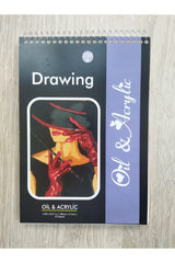 Sketchpad Sketchbook Yağlıboya Akrilik Boya Çizim Defteri