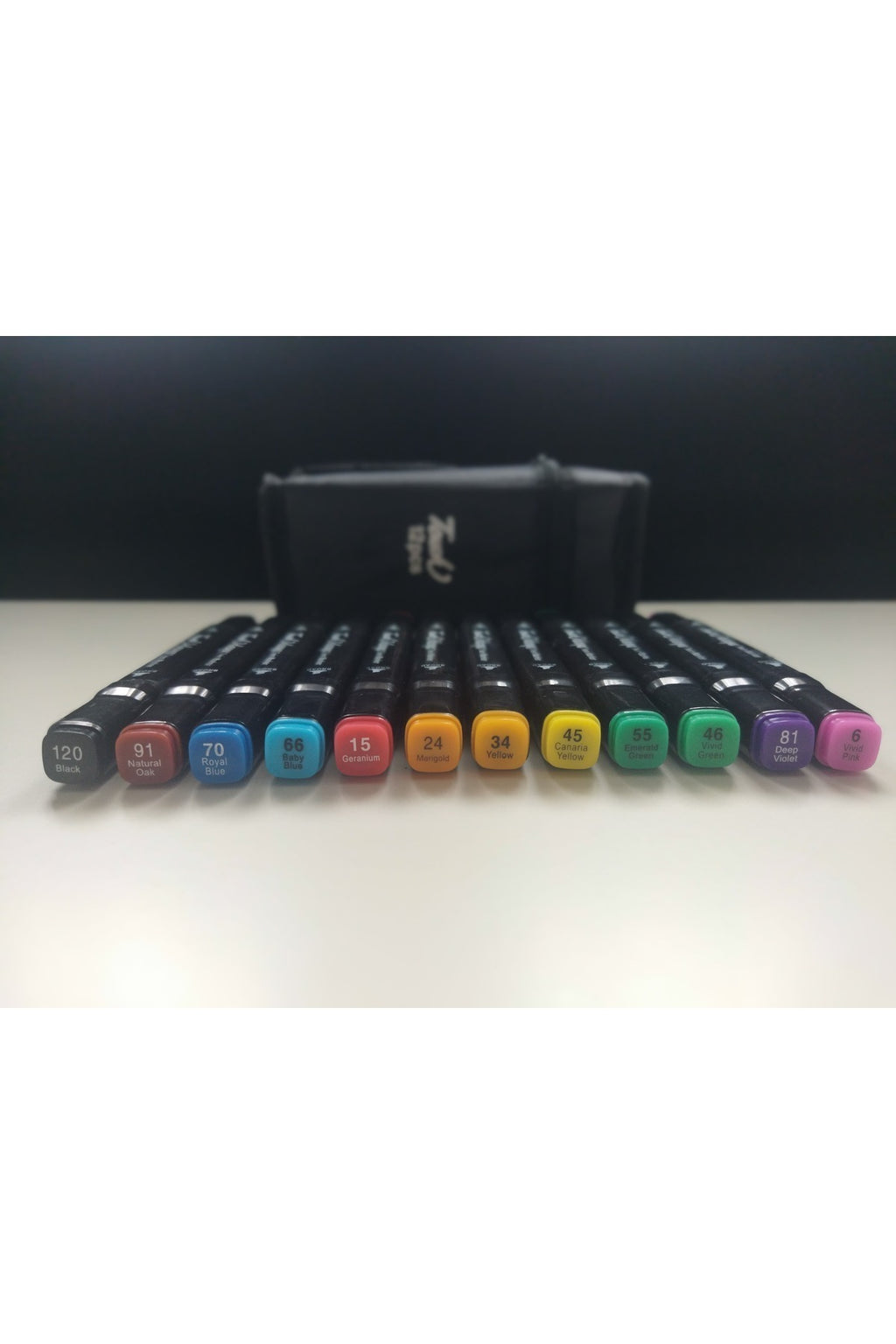 Marker kalem Touch marka 12'li set