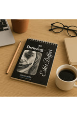 Eskiz Defteri, Çizim Defteri Sketch Book, Sketch Pad, , A/5 Boyutunda