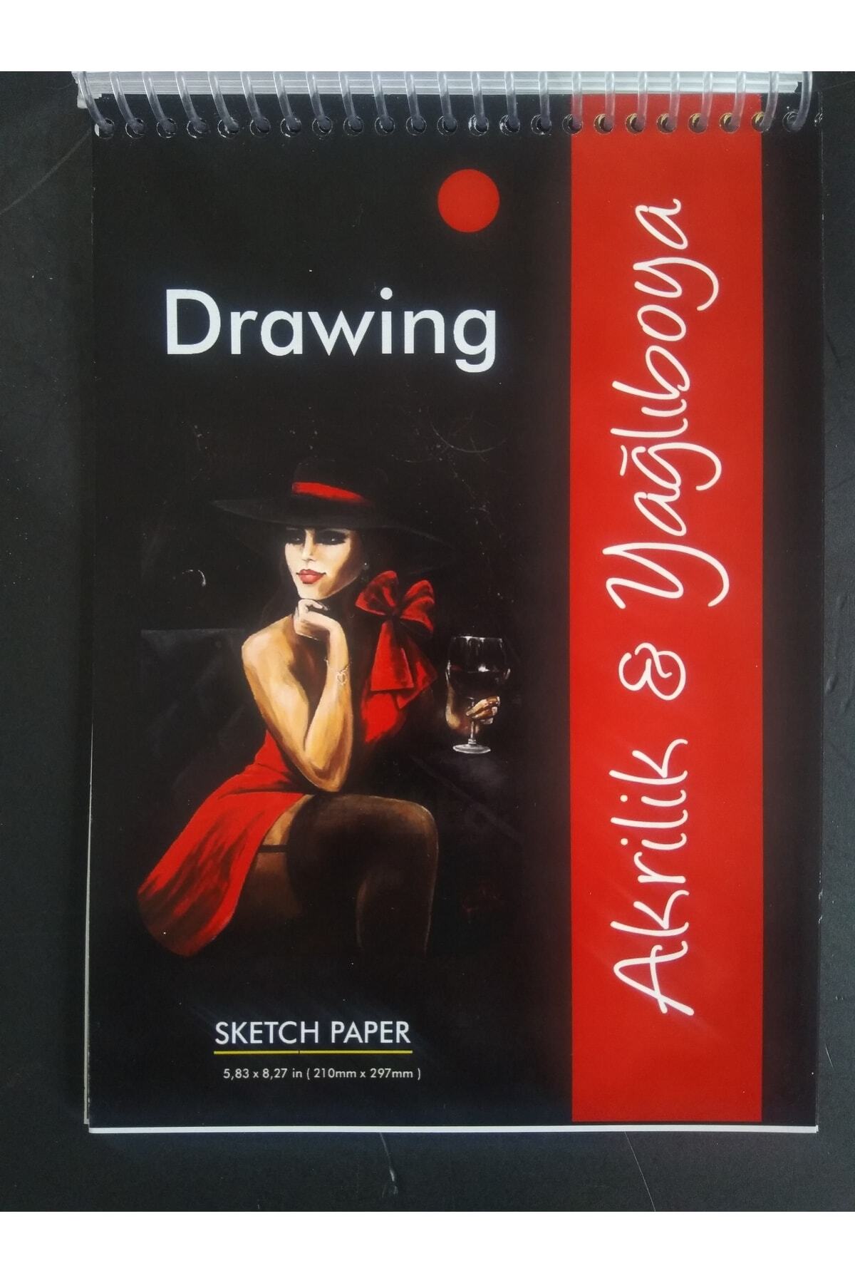 Sketchpad Sketchbook Yağlıboya Akrilik Boya Çizim Defteri