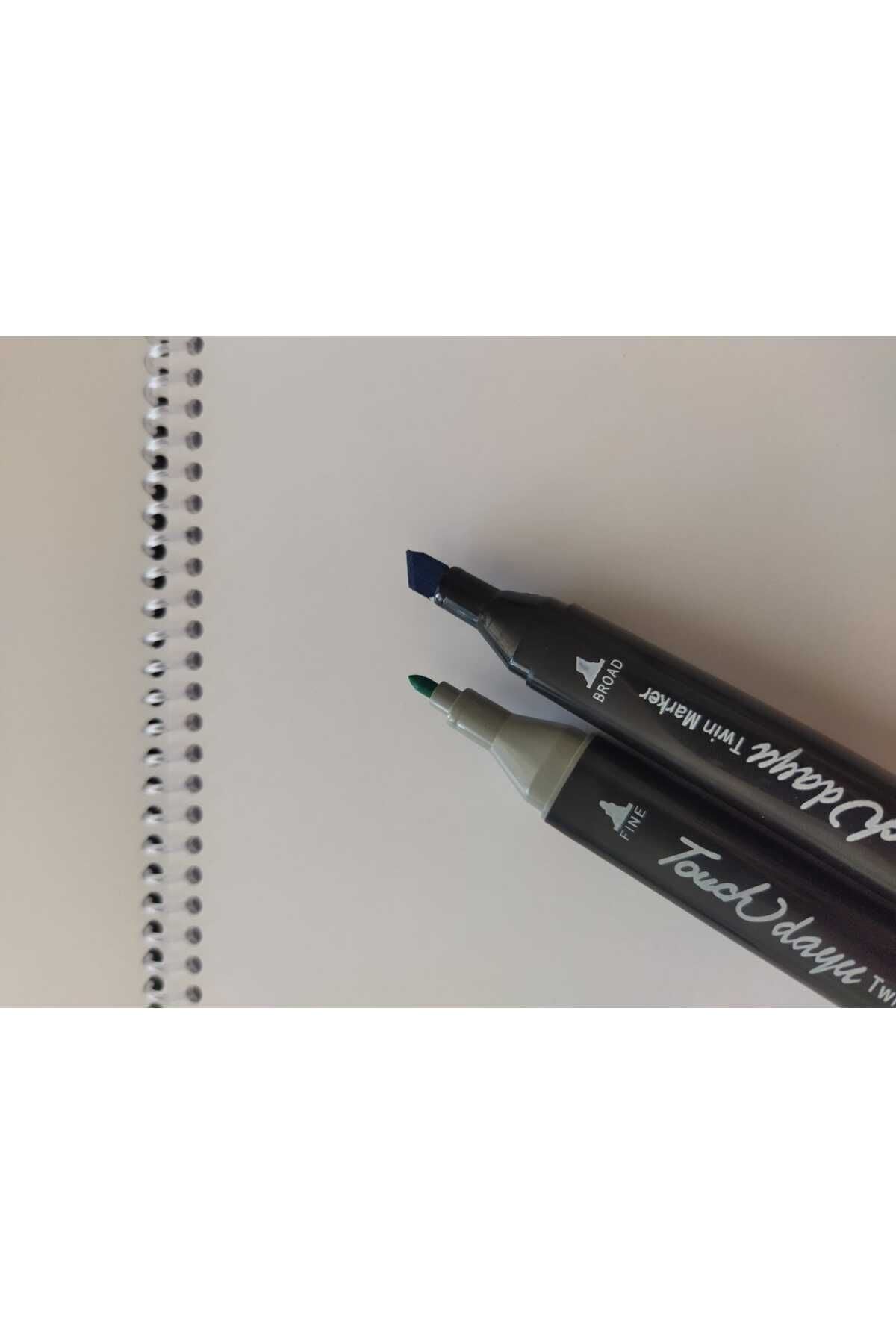 Marker Çizim Seti Touch Marker Kalem (ÇİFT UÇLU)