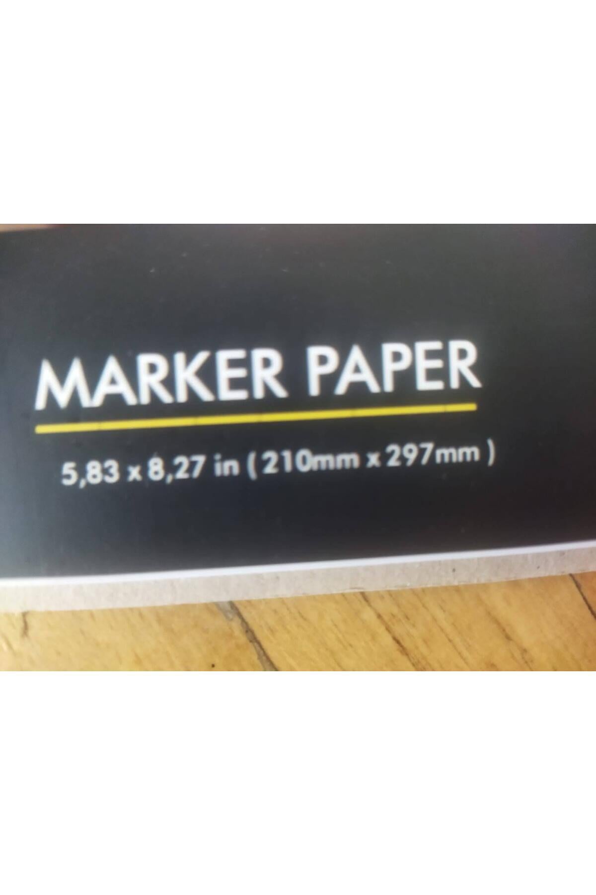 Marker Çizim Defteri , Eskiz Defteri, A4 Boyutunda