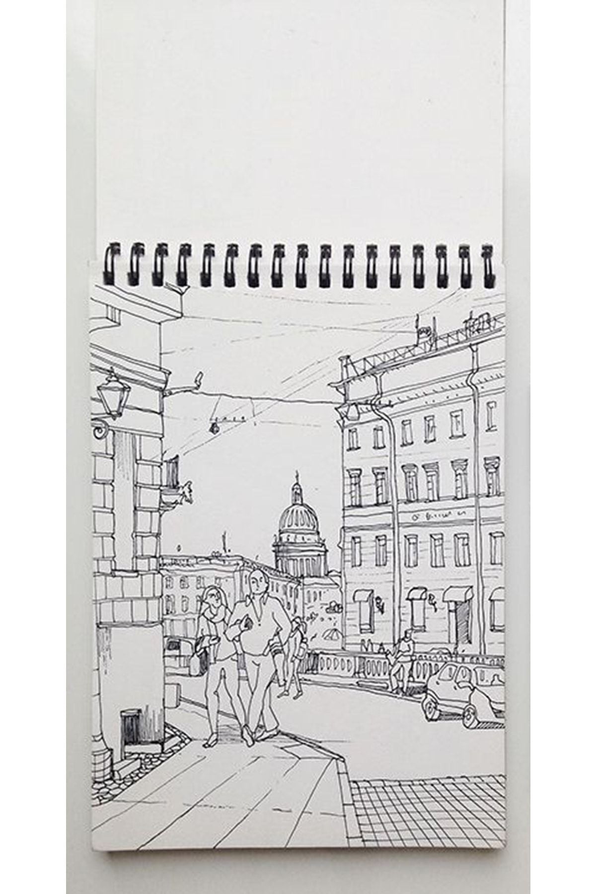 Çizim Defteri Sketch Book A/5, Eskiz Defteri (14.8 X 21)