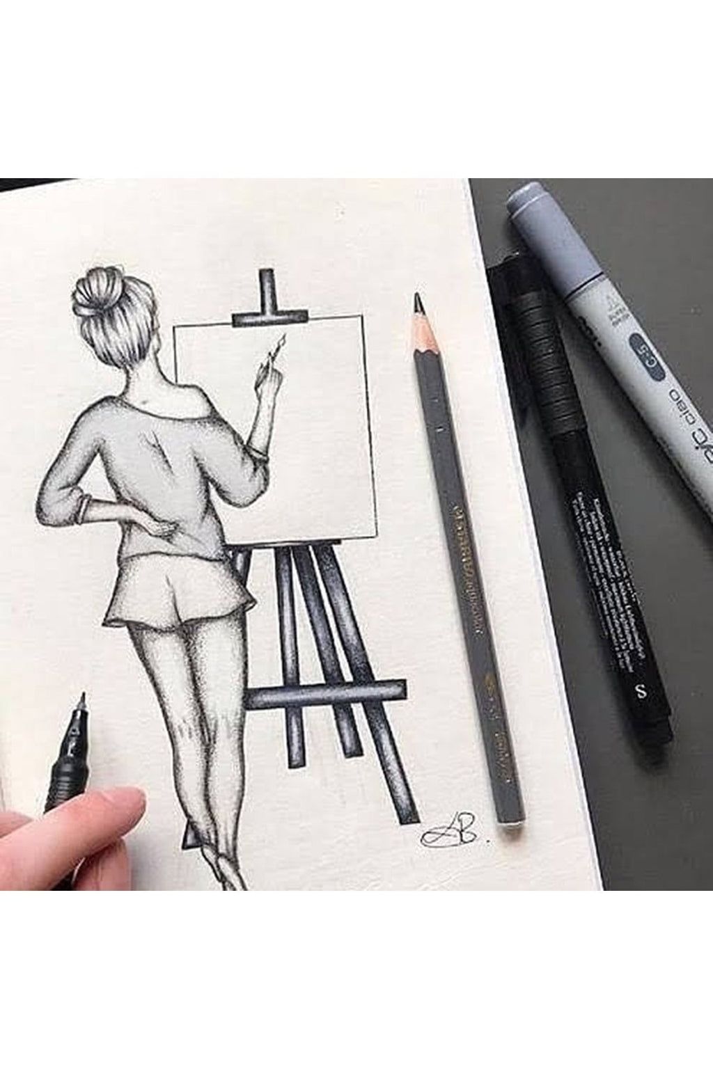 Çizim Defteri Sketchbook, Sketchpad, Eskiz Defteri, A/5 Boyutunda