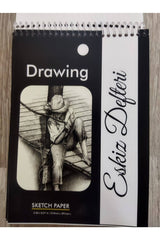 Çizim Defteri Sketchbook, Sketchpad, Eskiz Defteri, A/5 Boyutunda