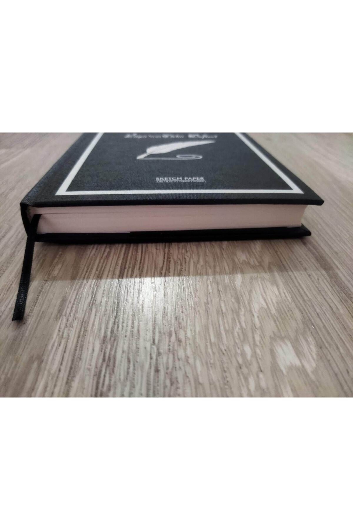 Eskiz Defteri, Çizim Defteri Sketchbook, , Kişiye Özel Ciltli A/5 (15,5 CM X 21 CM) Boyutunda