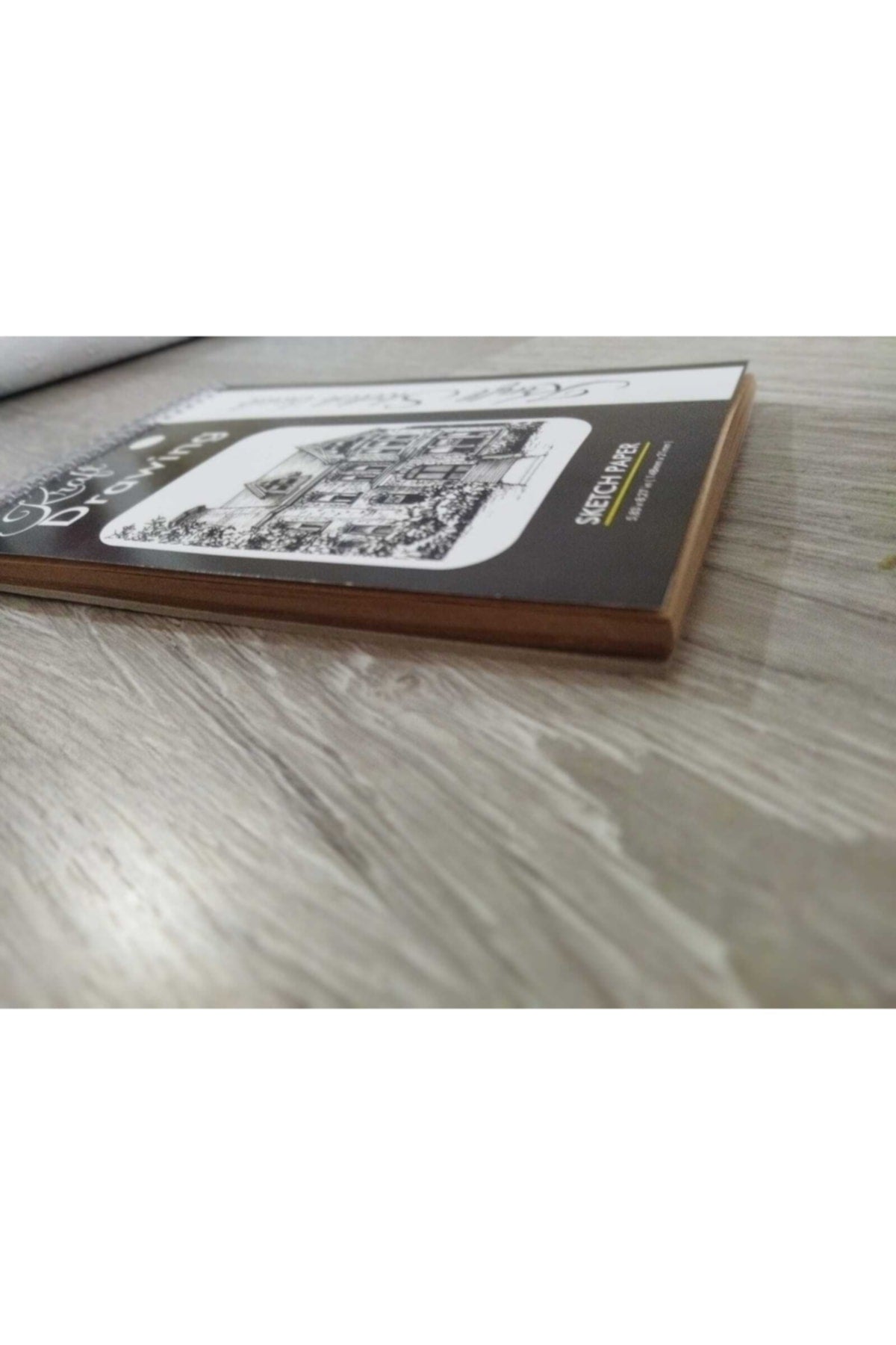 Kraft Çizim Defteri Ve Siyah Çizim Defter