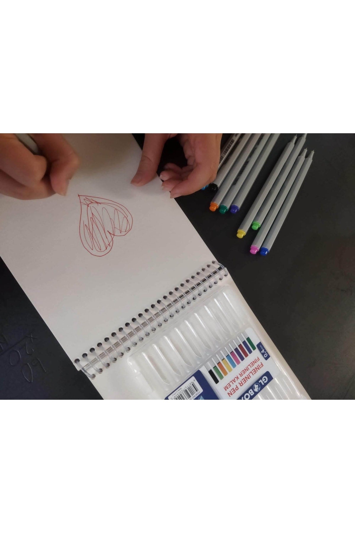 Çizim Defteri Marker Çizim Defteri A5 Boyutunda