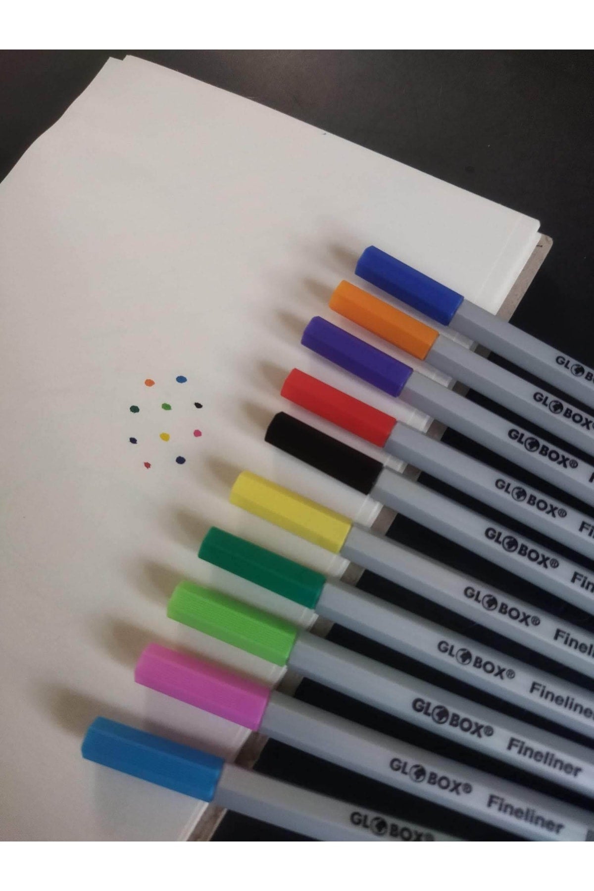 Çizim Defteri Marker Çizim Defteri Ve Finelineer Kalem