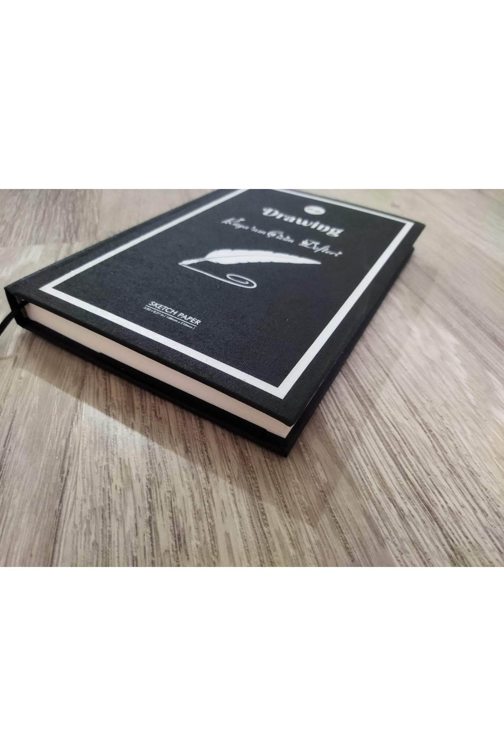 Eskiz Defteri, Çizim Defteri Sketchbook, , Kişiye Özel Ciltli A/5 (15,5 CM X 21 CM) Boyutunda