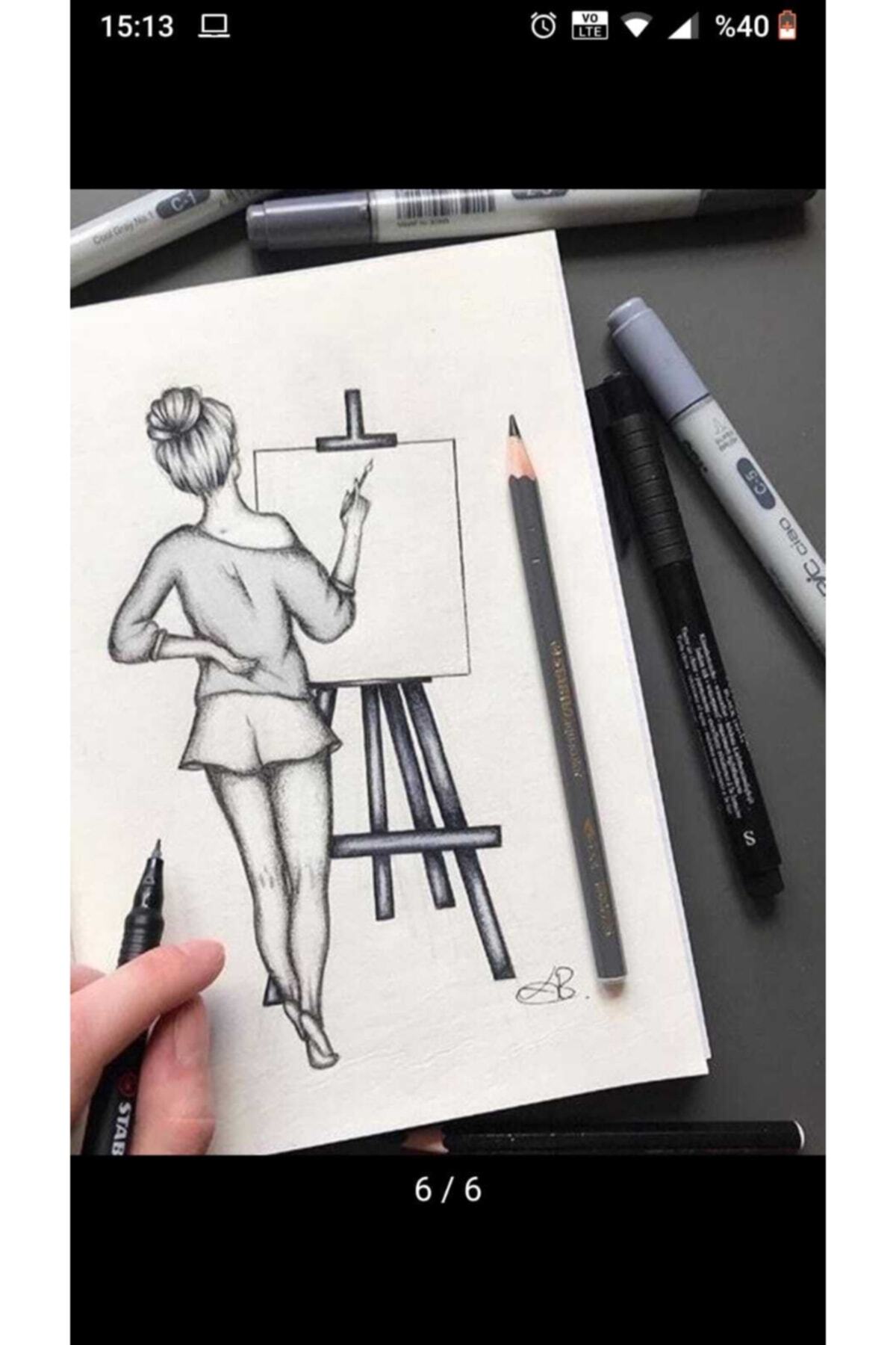 Çizim Defteri Sketchbook, Sketchpad, Eskiz Defteri, A/5 Boyutunda