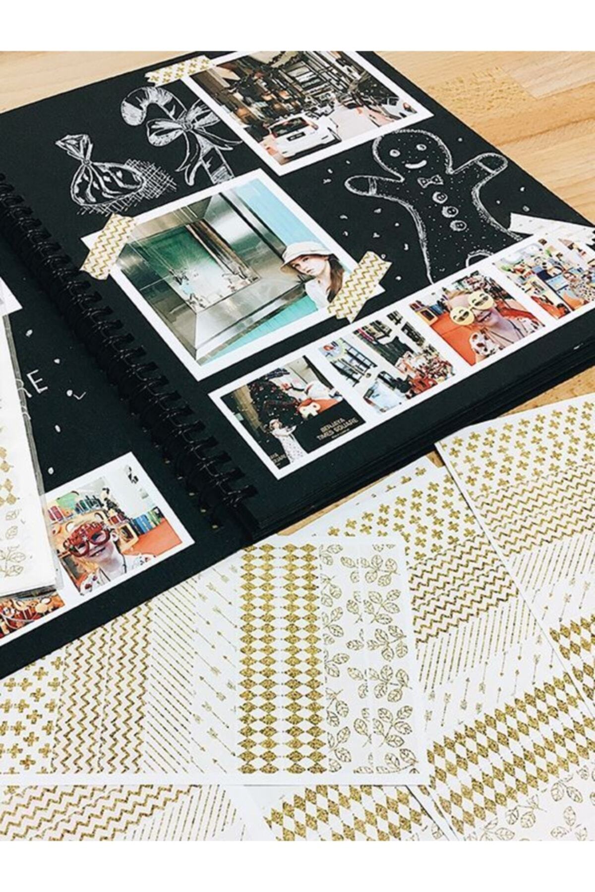 Kraft Çizim Defteri Ve Siyah Çizim Defter